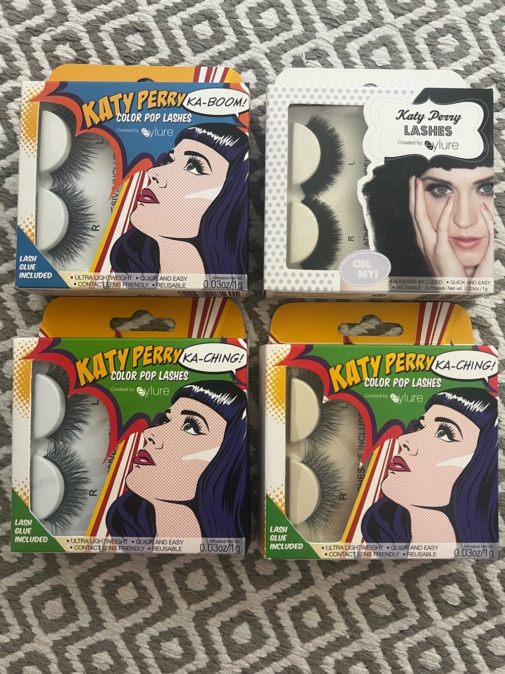 Katy Perry Collections Color Pop Lashes x4. Never Opened!